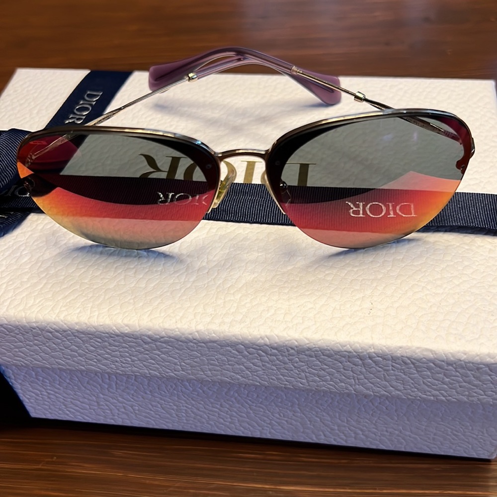 Miu-miu Aviators 140 purple mirrored lenses